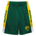 Baylor Bears Vive La Fete Game Day Green Stripes Boys Solid Gold Athletic Mesh Short