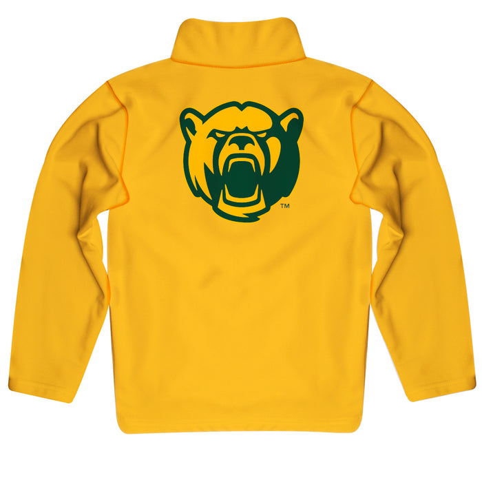 Baylor Bears Vive La Fete Game Day Solid Gold Quarter Zip Pullover Sleeves - Vive La Fête - Online Apparel Store