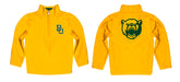 Baylor Bears Vive La Fete Game Day Solid Gold Quarter Zip Pullover Sleeves - Vive La Fête - Online Apparel Store