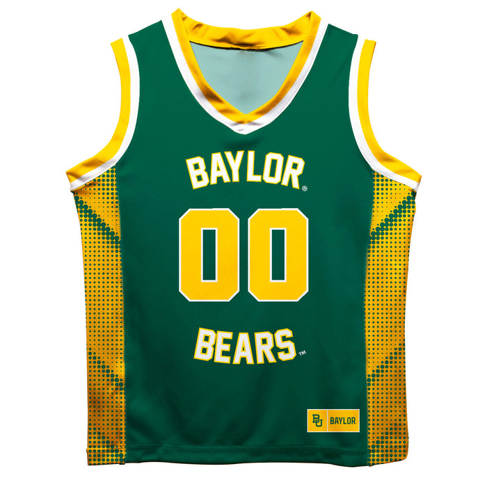 Baylor Bears Vive La Fete Game Day Green Boys Fashion Basketball Top