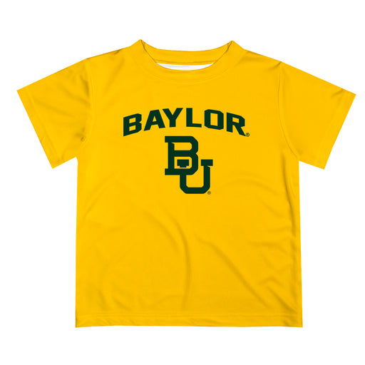 Baylor Bears Vive La Fete Boys Game Day V2 Gold Short Sleeve Tee Shirt