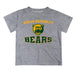 Baylor Bears Vive La Fete Boys Game Day V3 Heather Gray Short Sleeve Tee Shirt