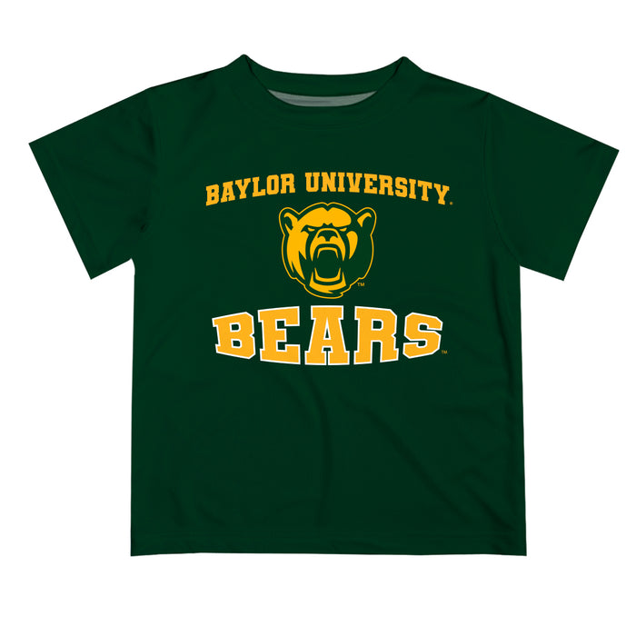 Baylor Bears Vive La Fete Boys Game Day V3 Green Short Sleeve Tee Shirt