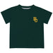 Baylor Bears Hand Sketched Vive La Fete Impressions Artwork Boys Green Short Sleeve Tee Shirt