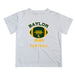 Baylor Bears Vive La Fete Football V2 White Short Sleeve Tee Shirt