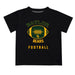 Baylor Bears Vive La Fete Football V2 Black Short Sleeve Tee Shirt