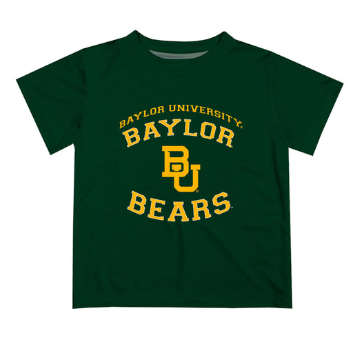 Baylor Bears Vive La Fete Boys Game Day V1 Green Short Sleeve Tee Shirt