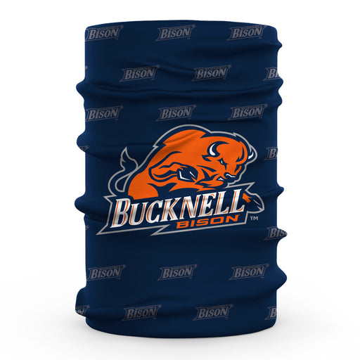 Bucknell University Bison Vive La Fete All Over Logo Game Day  Collegiate Face Cover Soft 4-Way Stretch Neck Gaiter - Vive La Fête - Online Apparel Store