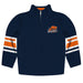 Bucknell University Bison Vive La Fete Game Day Navy Quarter Zip Pullover Stripes on Sleeves - Vive La Fête - Online Apparel Store