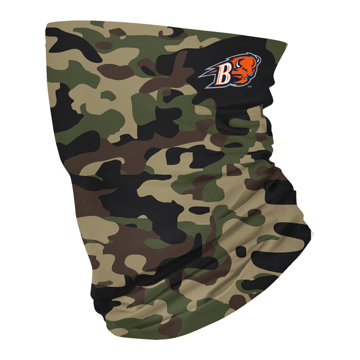 Bucknell Bison Vive La Fete Camo Collegiate Face Cover Soft Camouflage Four Way Stretch Neck Gaiter - Vive La Fête - Online Apparel Store