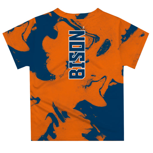 Bucknell University Bison Vive La Fete Marble Boys Game Day Blue Short Sleeve Tee - Vive La Fête - Online Apparel Store