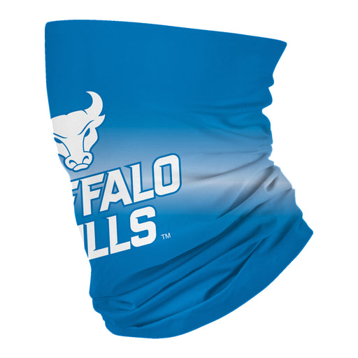 University at Buffalo Bulls Vive La Fete Degrade Logo Game Day Collegiate Face Cover Soft 4-Way Stretch Neck Gaiter - Vive La Fête - Online Apparel Store