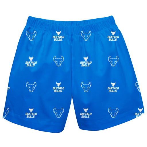 University at Buffalo Bulls Short Blue All Over Logo - Vive La Fête - Online Apparel Store