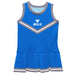 Buffalo Bulls Vive La Fete Game Day Blue Sleeveless Cheerleader Dress