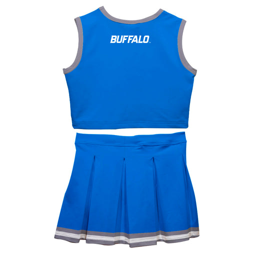 Buffalo Bulls Vive La Fete Game Day Blue Sleeveless Cheerleader Set - Vive La Fête - Online Apparel Store