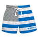 Buffalo Bulls Vive La Fete Game Day Blue White Gray Flag Swimtrunks V1