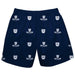 Butler University Bulldogs Short Navy All Over Logo - Vive La Fête - Online Apparel Store