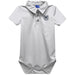 Butler Bulldogs Embroidered White Solid Knit Polo Onesie