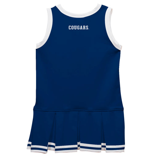 Brigham Young Cougars BYU Vive La Fete Game Day Blue Sleeveless Cheerleader Dress - Vive La Fête - Online Apparel Store
