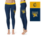 Canisius College Griffs Vive La Fete Game Day Collegiate Logo on Thigh Blue Women Yoga Leggings 2.5 Waist Tights - Vive La Fête - Online Apparel Store