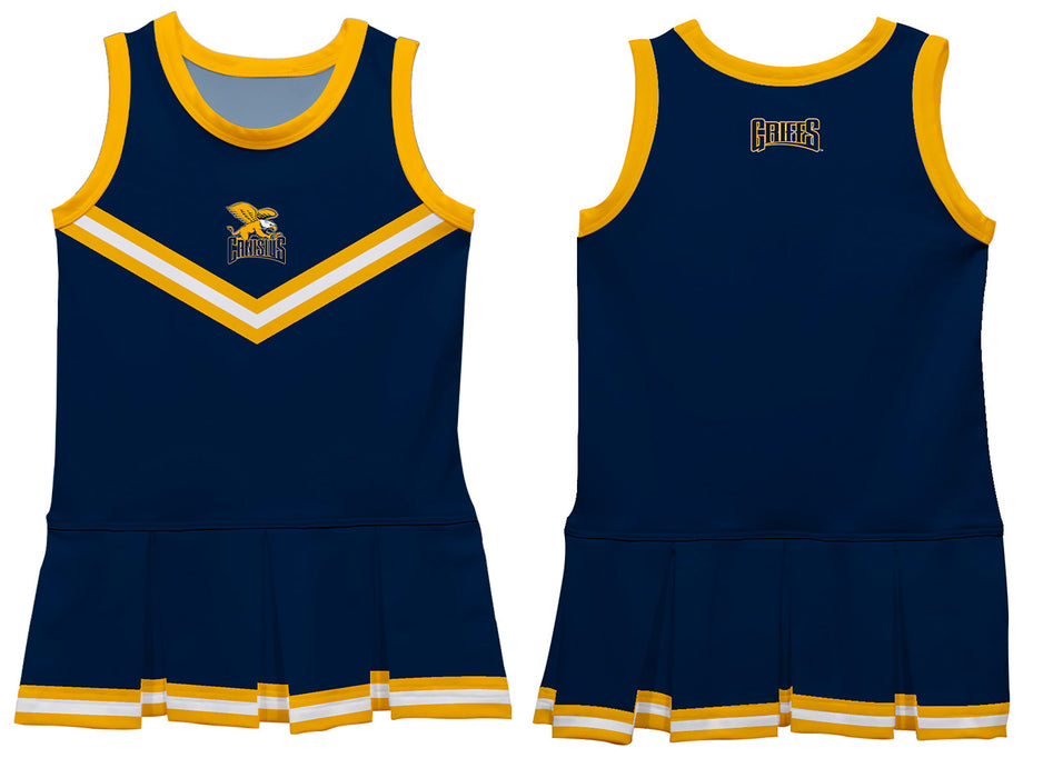 Canisius College Golden Griffins Vive La Fete Game Day Blue Sleeveless Cheerleader Dress - Vive La Fête - Online Apparel Store