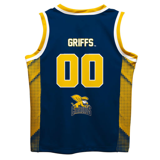 Canisius College Golden Griffins Vive La Fete Game Day Blue Boys Fashion Basketball Top - Vive La Fête - Online Apparel Store