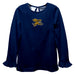 Canisius College Golden Griffins Embroidered Navy Knit Long Sleeve Girls Blouse