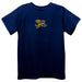 Canisius College Golden Griffins Embroidere Navy Knit Short Sleeve Boys Tee Shirt