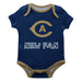 UC Davis Aggies Vive La Fete Infant Game Day Navy Short Sleeve Onesie New Fan Logo Bodysuit - Vive La Fête - Online Apparel Store