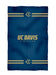 UC Davis Aggies Vive La Fete Game Day Absorbent Premium Blue Beach Bath Towel 31 x 51 Logo and Stripes