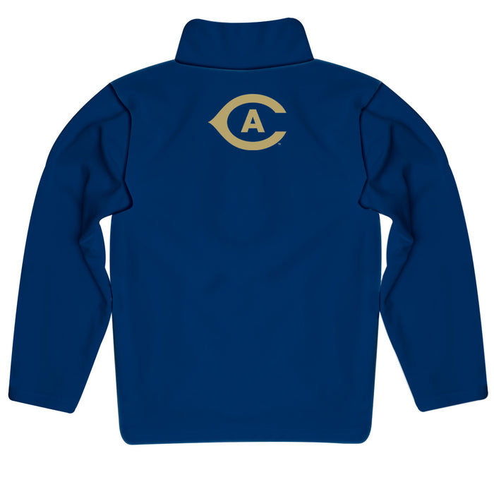 UC Davis Aggies Vive La Fete Game Day Solid Gold Quarter Zip Pullover Sleeves - Vive La Fête - Online Apparel Store