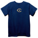 UC Davis Aggies Embroidered Navy knit Short Sleeve Boys Tee Shirt