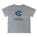 UC Davis Aggies Vive La Fete Football V1 Gray Short Sleeve Tee Shirt
