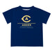 UC Davis Aggies Vive La Fete Football V1 Blue Short Sleeve Tee Shirt