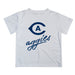 UC Davis Aggies Vive La Fete Script V1 White Short Sleeve Tee Shirt