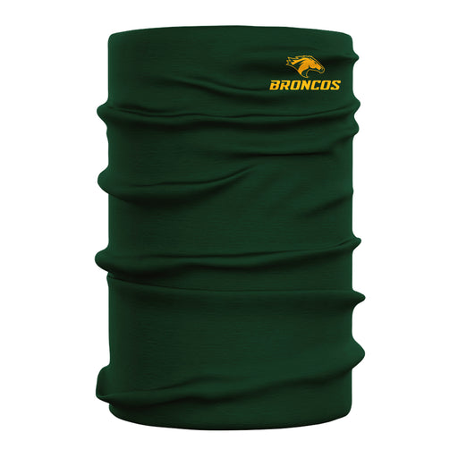 Cal Poly Pomona Broncos Vive La Fete Green Game Day Collegiate Logo Face Cover Soft Four Way Stretch Neck Gaiter