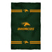 Cal Poly Pomona Broncos Vive La Fete Game Day Absorvent Premium Green Beach Bath Towel 51 x 32 Logo and Stripes