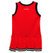 Clark Atlanta Panthers Vive La Fete Game Day Red Sleeveless Youth Cheerleader Dress - Vive La Fête - Online Apparel Store