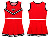 Clark Atlanta Panthers Vive La Fete Game Day Red Sleeveless Cheerleader Set - Vive La Fête - Online Apparel Store