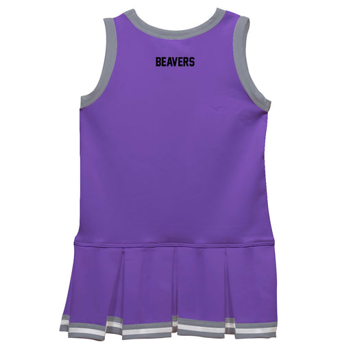 City College of New York Beavers Vive La Fete Game Day Purple Sleeveless Cheerleader Dress - Vive La Fête - Online Apparel Store