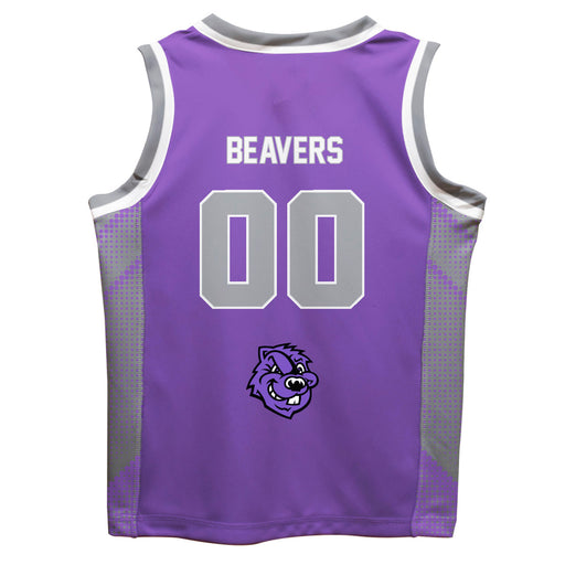 City College of New York Beavers Vive La Fete Game Day Purple Boys Fashion Basketball Top - Vive La Fête - Online Apparel Store