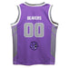 City College of New York Beavers Vive La Fete Game Day Purple Boys Fashion Basketball Top - Vive La Fête - Online Apparel Store