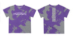 City College of New York Beavers Vive La Fete Marble Boys Game Day Purple Short Sleeve Tee - Vive La Fête - Online Apparel Store