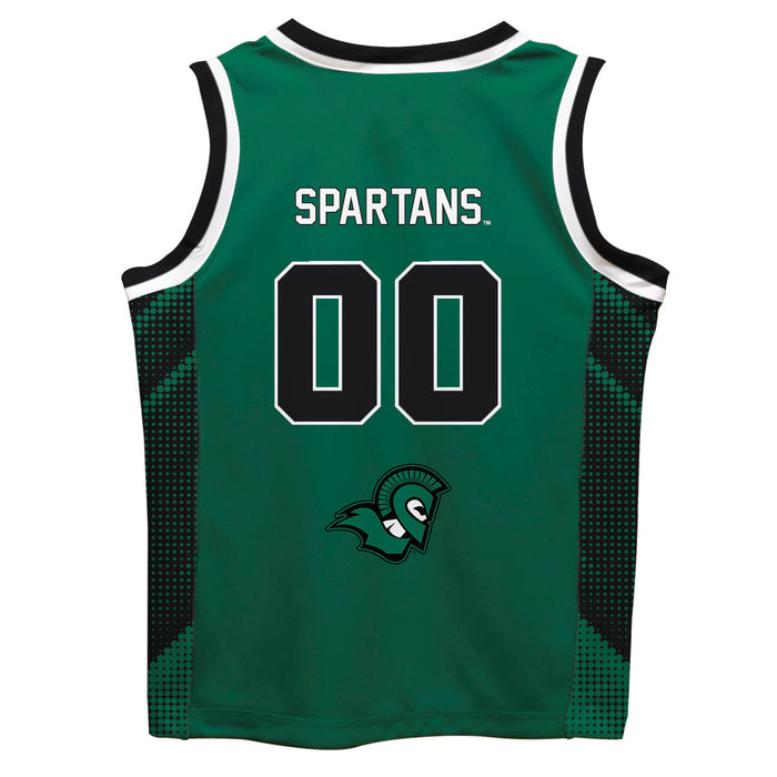 Castleton University Spartans Vive La Fete Game Day Green Boys Fashion Basketball Top - Vive La Fête - Online Apparel Store