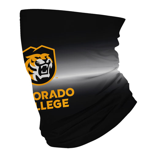 Colorado College Tigers Vive La Fete Degrade Logo Game Day Collegiate Face Cover Soft 4-Way Stretch Neck Gaiter - Vive La Fête - Online Apparel Store