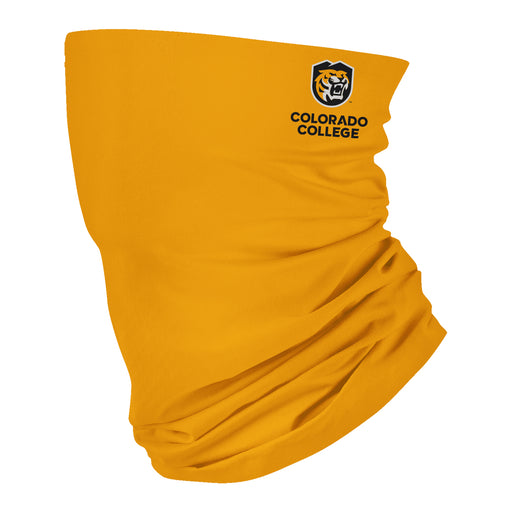 Colorado College Tigers Vive La Fete Gold Game Day Collegiate Logo Face Cover Soft  Four Way Stretch Neck Gaiter - Vive La Fête - Online Apparel Store