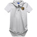 Colorado College Tigers Embroidered White Solid Knit Polo Onesie