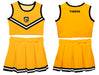 Colorado College Tigers Vive La Fete Game Day Gold Sleeveless Cheerleader Set - Vive La Fête - Online Apparel Store