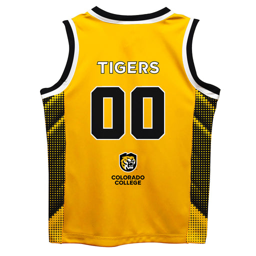 Colorado College Tigers Vive La Fete Game Day Gold Boys Fashion Basketball Top - Vive La Fête - Online Apparel Store