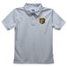 Colorado College Tigers Embroidered Gray Short Sleeve Polo Box Shirt